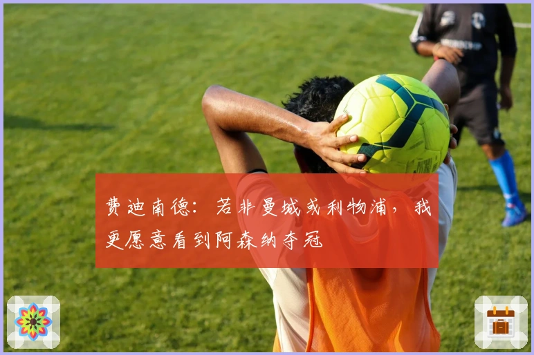 费迪南德：若非曼城或利物浦，我更愿意看到阿森纳夺冠